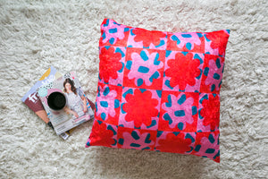 'Flower Power' small cushion cover