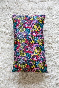 'Wildflower Warhola' rectangle cushion cover