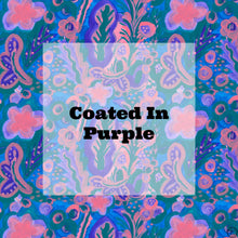 Load image into Gallery viewer, Coated in Purple rectangle cushion cover