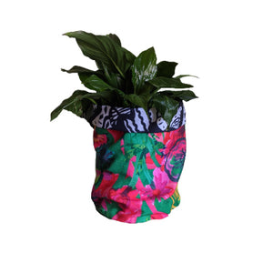 Mary & Festival Floral Large Fabric Pot