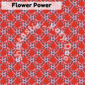 Flower Power' Scrunchie