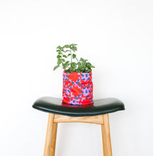 Load image into Gallery viewer, Flower Power Small Fabric Plant Pot