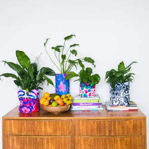 Wild Thing & Mary Small Fabric Plant Pot