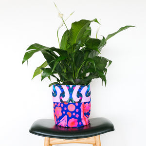 Midnight Pink & Untangled Large Plant Pot