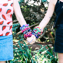 Load image into Gallery viewer, Festival Floral&#39; Scrunchie