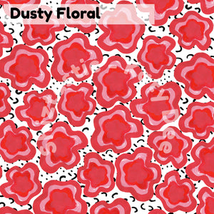 Dusty Floral' Hairtie