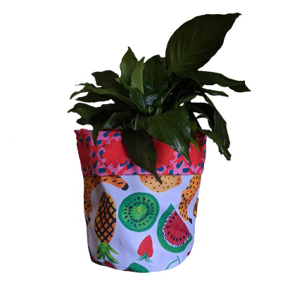 Fruity & Flower Power Large Plant Pot