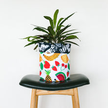 Load image into Gallery viewer, Fruit &amp; Mary Large Plant Pot