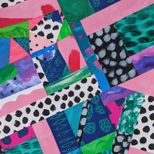 Load image into Gallery viewer, &#39;Pattern Parade&#39; A3 Original Collaged Artwork