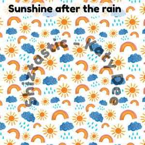 'Sunshine on a rainy day' Repeat Design